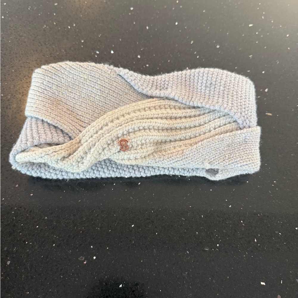 Gray Knit Lululemon Headband - Picture 2 of 5